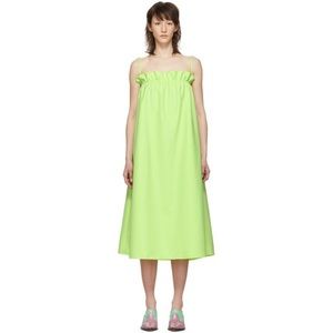 Maryam Nassir Zadeh Green Glory Dress